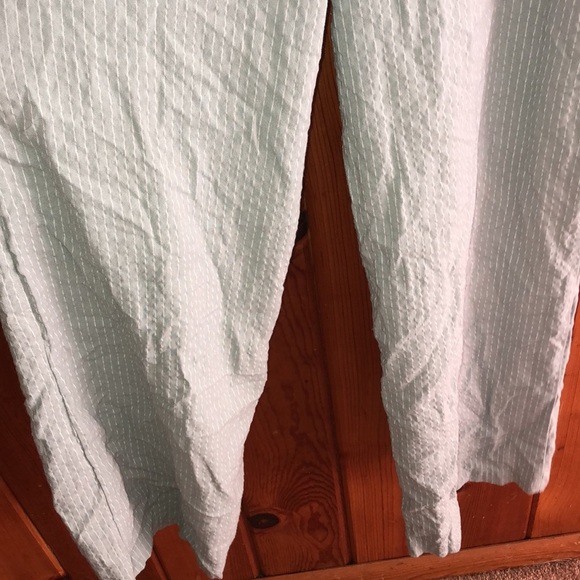 Peyton Bree jumpsuit romper stripped baby blue romper tank top size 16 clothing​ - Picture 8 of 11